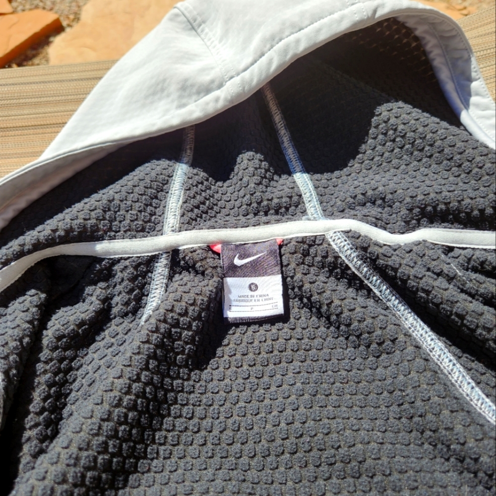 Technical weather proof athletic jacket